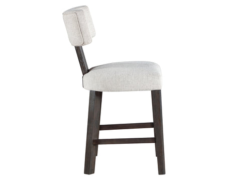 Oakley Charcoal Brown Counter Height Chair, Set of 2 from Steve Silver - Luna Furniture