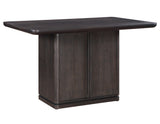 Oakley Charcoal Brown Counter Storage Table from Steve Silver - Luna Furniture