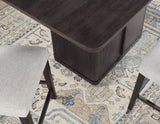 Oakley Charcoal Brown Counter Storage Table from Steve Silver - Luna Furniture