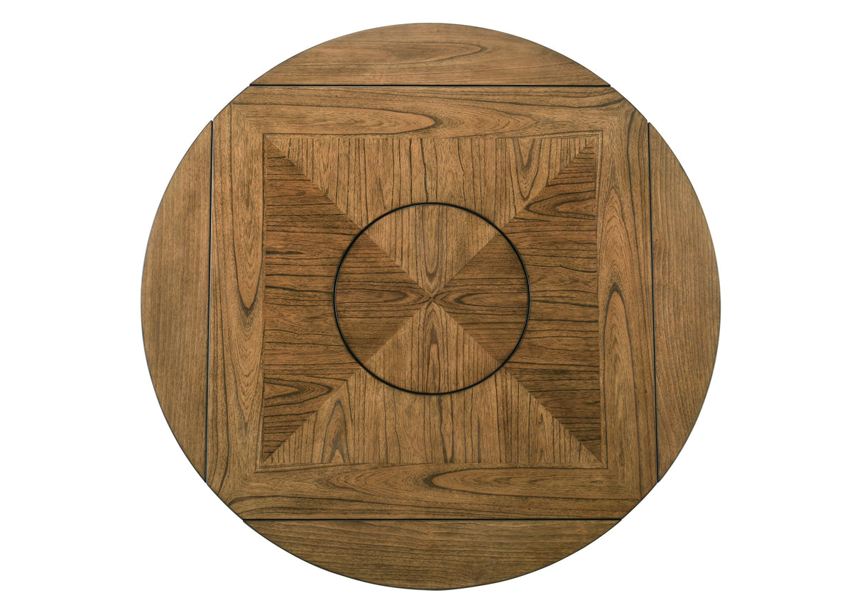 Oakly Brown Round/Square Counter Height Dining Set from Crown Mark - Luna Furniture