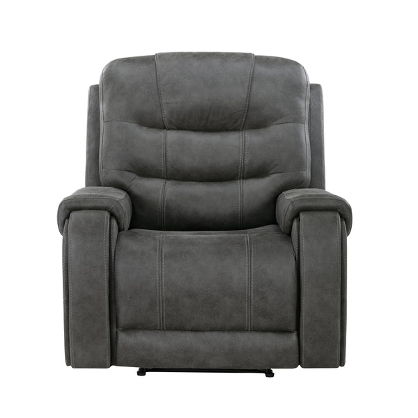 Oberon Dark Gray Reclining Chair