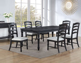 Odessa Black Dining Room Set from Steve Silver - Luna Furniture