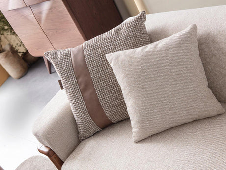 Odin Convertible 4 Seater Sofa in Cream from Furnia - Luna Furniture