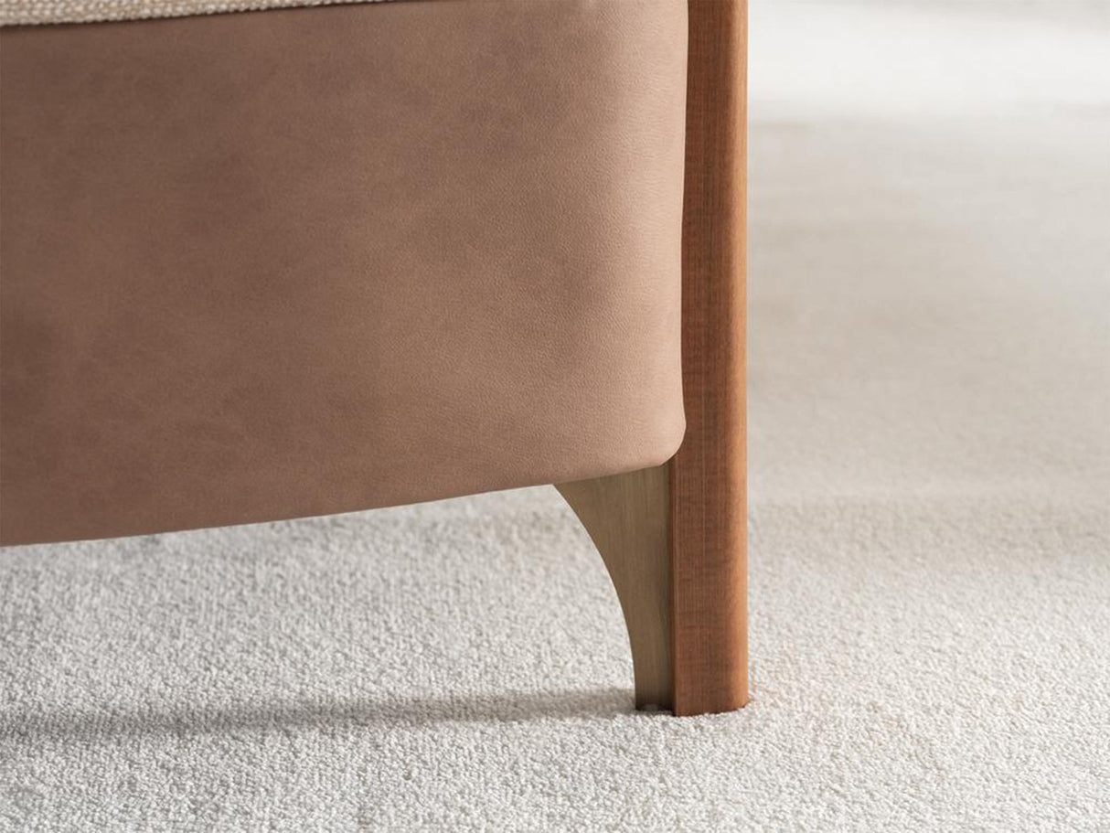 Odin Convertible 3 Seater Sofa in Cream from Furnia - Luna Furniture
