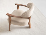 Odin 4-pieces (4 Seater Sofa & 3 Seater Sofa & 2 Chair) Livingroom Set in Cream from Furnia - Luna Furniture