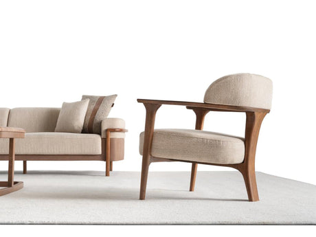Odin Chair in Cream from Furnia - Luna Furniture