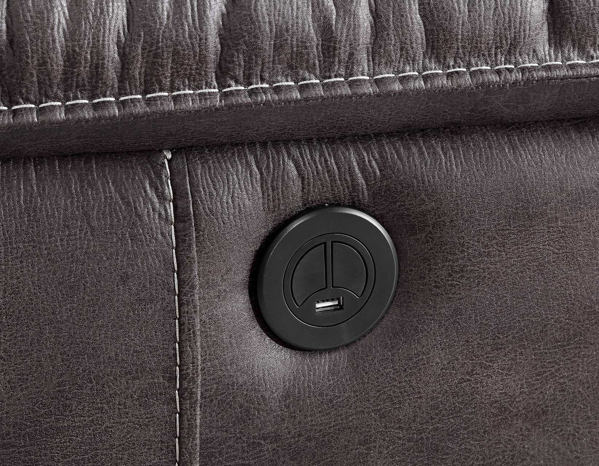 Ogden Granite 6-Piece Power Sectional from Steve Silver - Luna Furniture