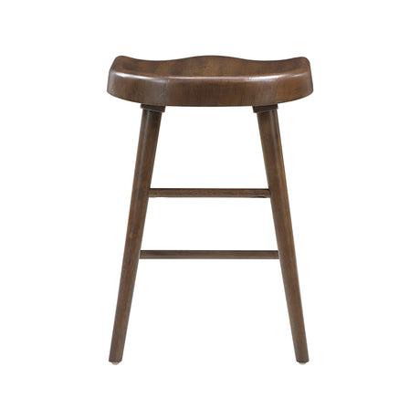 Oliver Brown Counter Height Stool, Set of 2 from Homelegance - Luna Furniture