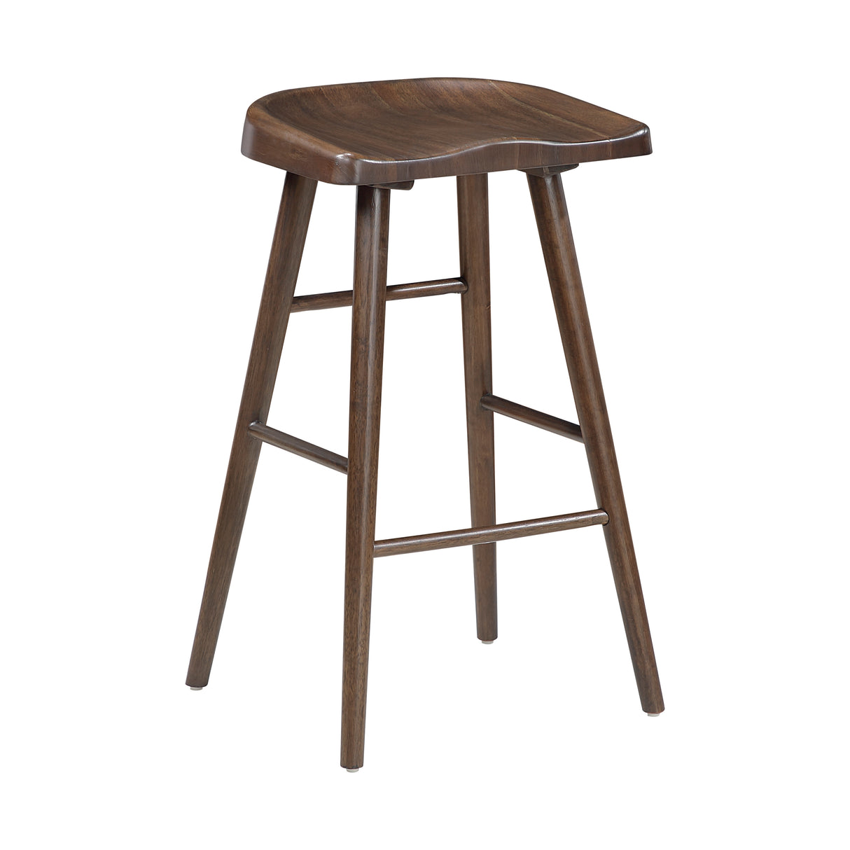 Oliver Brown Pub Height Stool, Set of 2 from Homelegance - Luna Furniture
