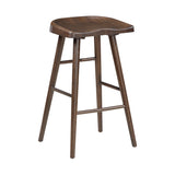 Oliver Brown Pub Height Stool, Set of 2 from Homelegance - Luna Furniture
