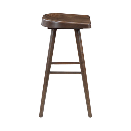 Oliver Brown Pub Height Stool, Set of 2 from Homelegance - Luna Furniture