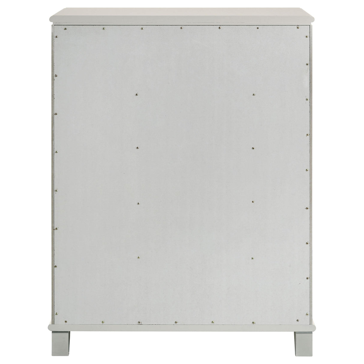 Olivia Pearl White 5-Drawer Bedroom Chest from Coaster - Luna Furniture