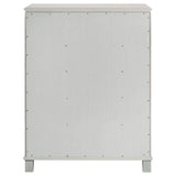Olivia Pearl White 5-Drawer Bedroom Chest from Coaster - Luna Furniture
