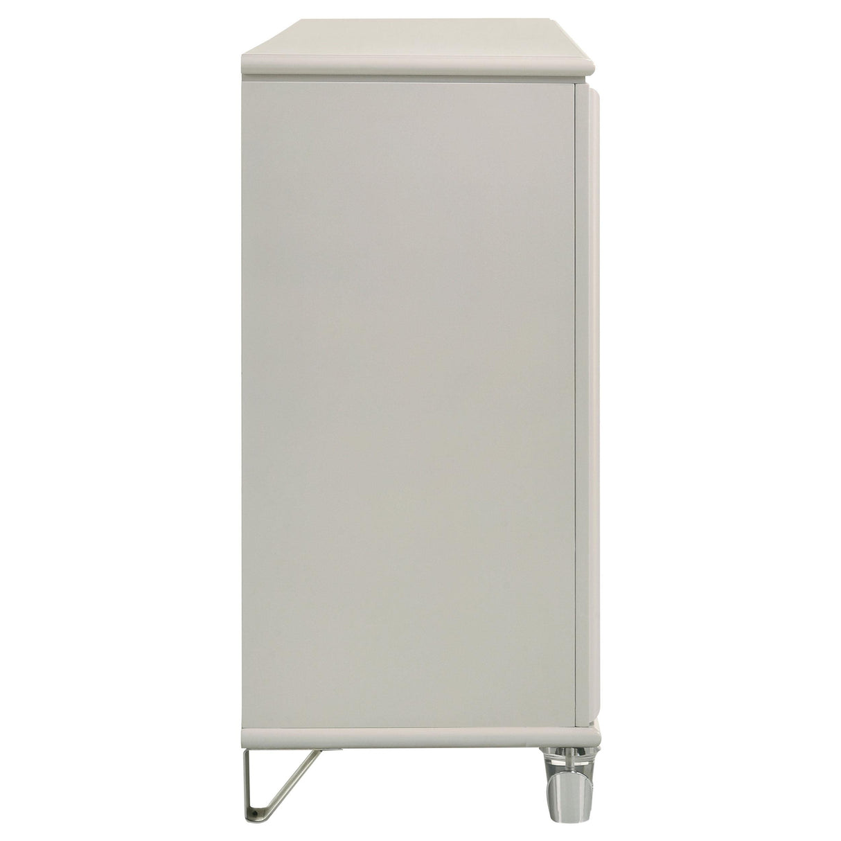 Olivia Pearl White 6-Drawer Dresser from Coaster - Luna Furniture