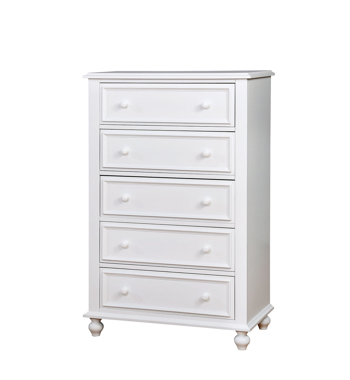 Olivia White Chest from Furniture of America - Luna Furniture