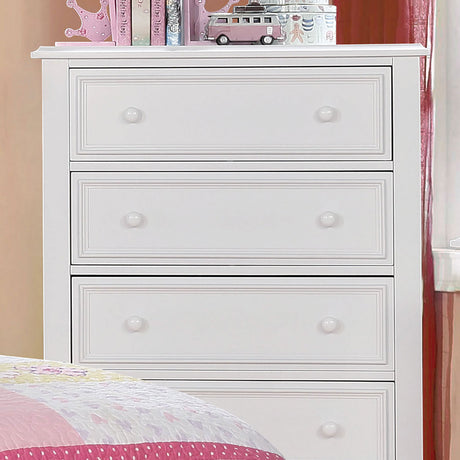 Olivia White Chest from Furniture of America - Luna Furniture