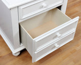 Olivia White Night Stand from Furniture of America - Luna Furniture