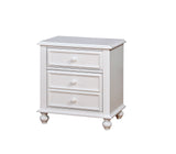 Olivia White Night Stand from Furniture of America - Luna Furniture