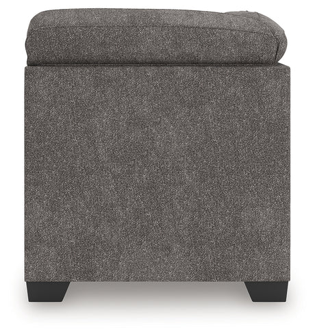 Olten Graphite Left-Arm Facing Corner Chaise from Ashley - Luna Furniture