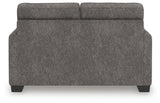 Olten Graphite Loveseat from Ashley - Luna Furniture