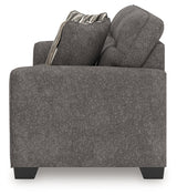 Olten Graphite Loveseat from Ashley - Luna Furniture