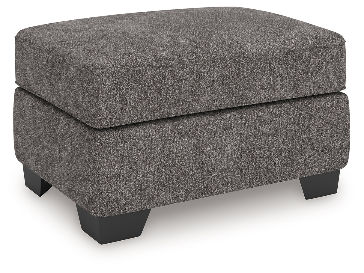 Olten Graphite Ottoman from Ashley - Luna Furniture
