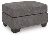 Olten Graphite Ottoman from Ashley - Luna Furniture