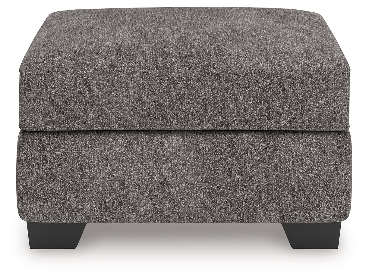 Olten Graphite Ottoman from Ashley - Luna Furniture