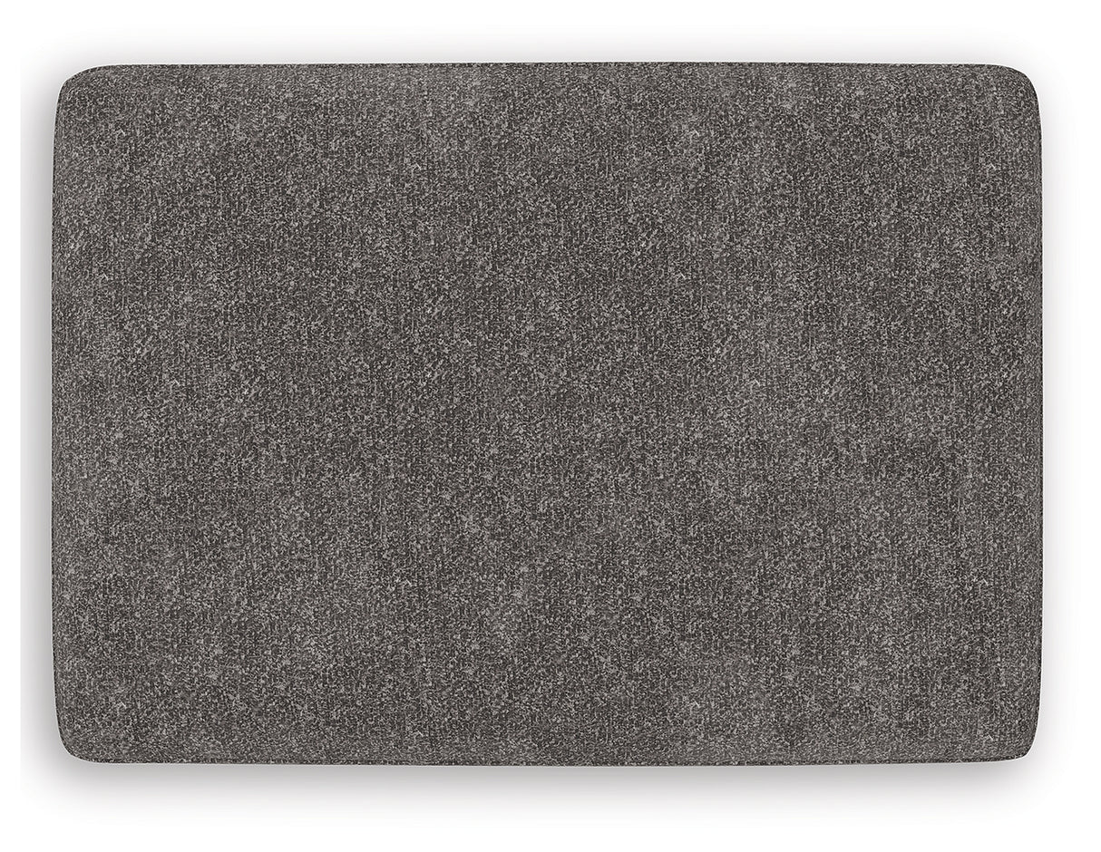 Olten Graphite Ottoman from Ashley - Luna Furniture