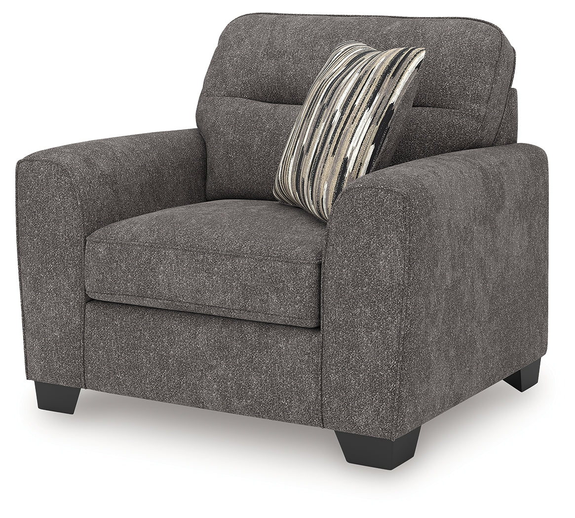 Olten Graphite Oversized Chair from Ashley - Luna Furniture