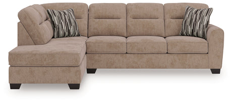 Olten Mocha 2-Piece LAF Sectional from Ashley - Luna Furniture