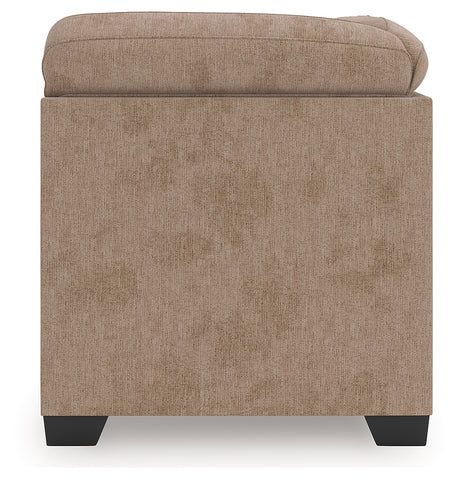 Olten Mocha Left-Arm Facing Corner Chaise from Ashley - Luna Furniture