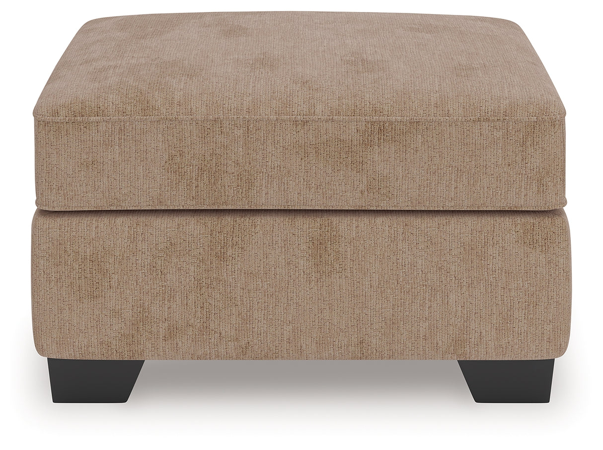 Olten Mocha Ottoman from Ashley - Luna Furniture