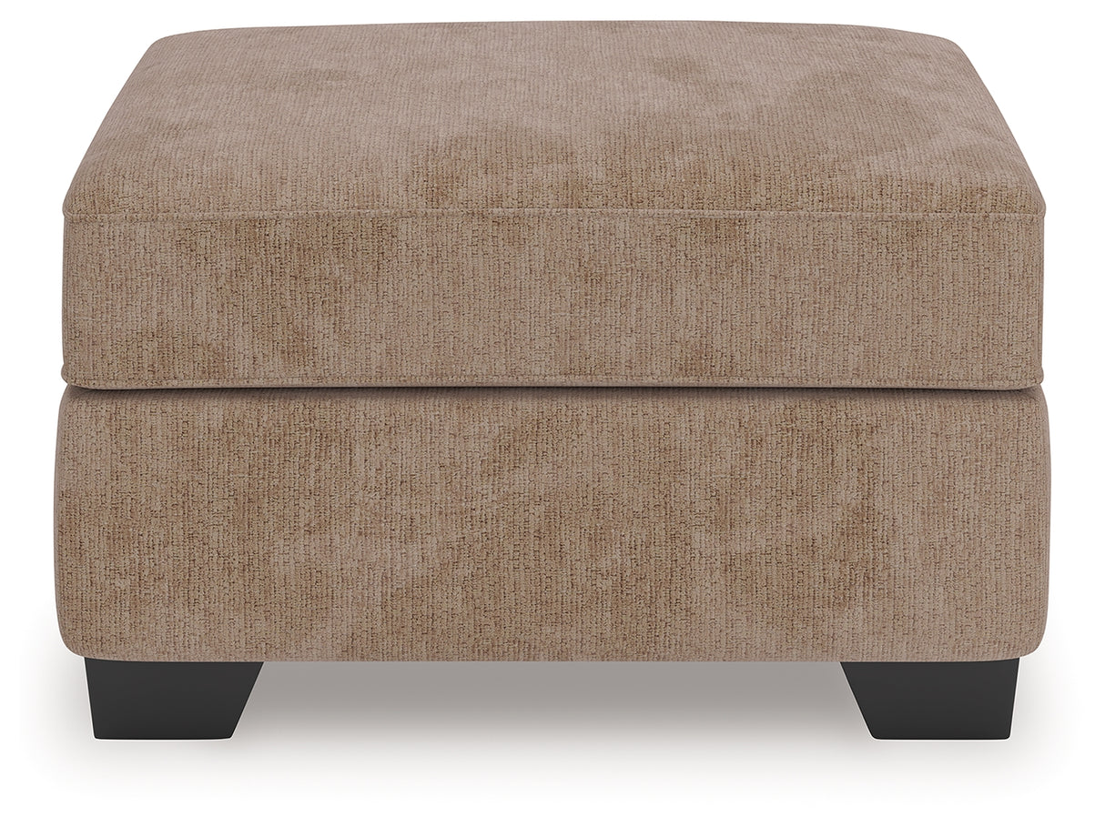 Olten Mocha Ottoman from Ashley - Luna Furniture