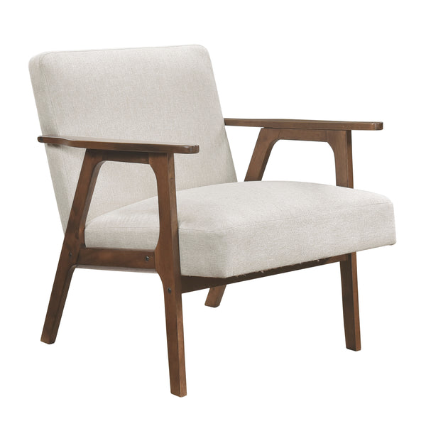 Omara Beige Accent Chair