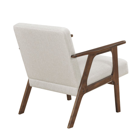 Omara Beige Accent Chair from Homelegance - Luna Furniture