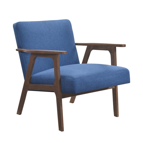 Omara Blue Accent Chair