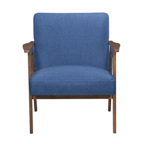 Omara Blue Accent Chair from Homelegance - Luna Furniture