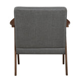 Omara Dark Gray Accent Chair from Homelegance - Luna Furniture