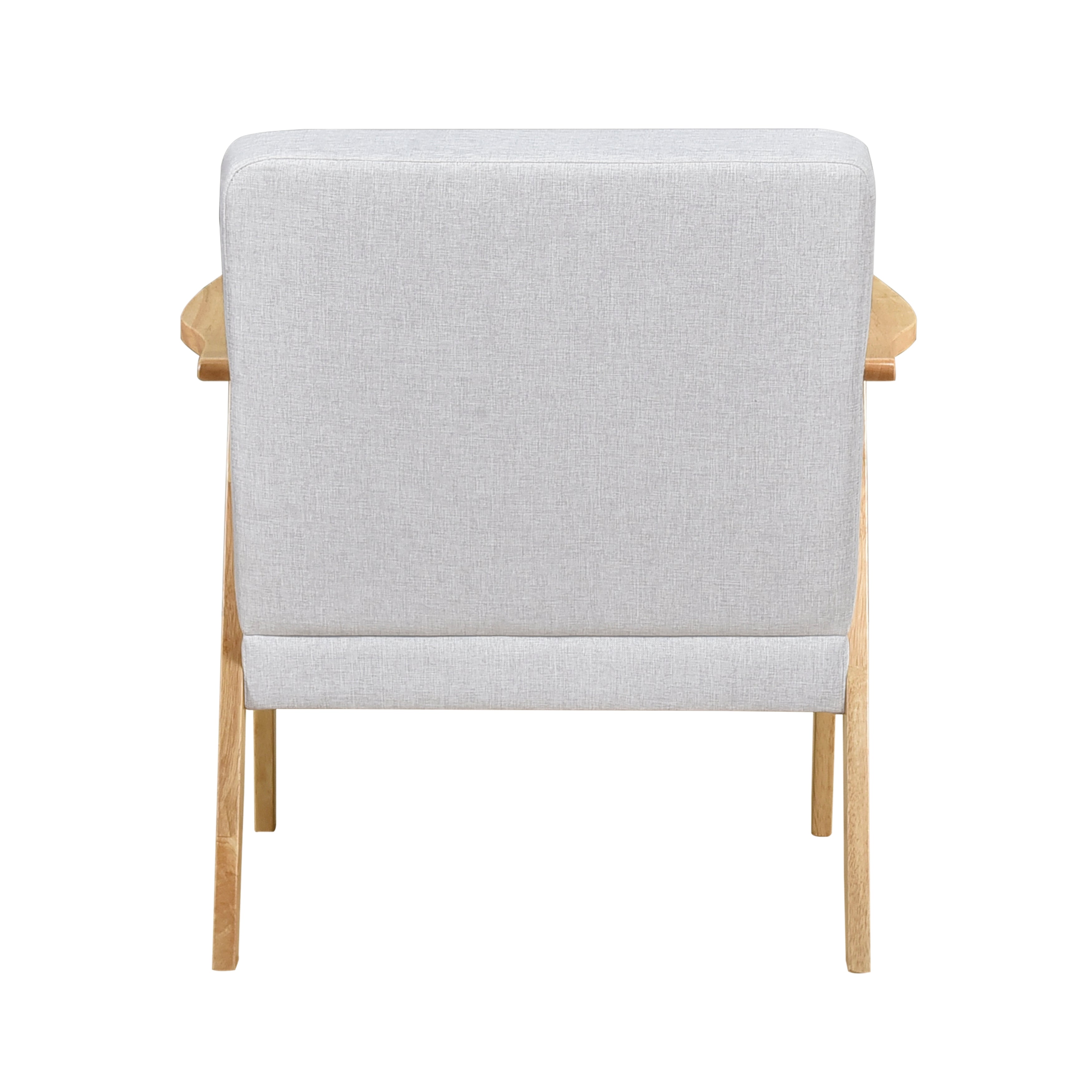 Homelegance Omara Natural Gray Accent Chair – Luna Furniture