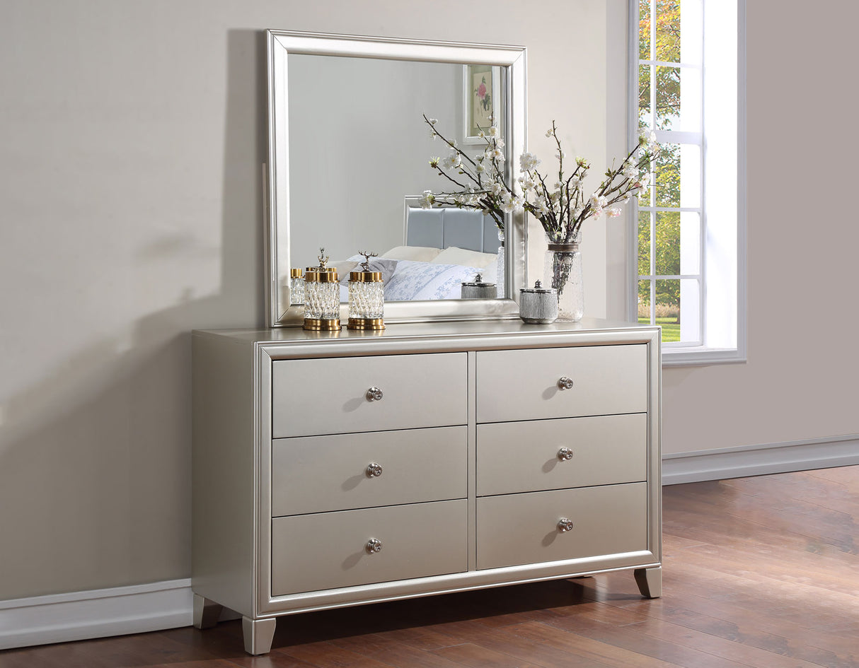 Omni 4-Piece Queen Bedroom Set(Queen Bed, Nightstand, Dresser/Mirror) from Steve Silver - Luna Furniture