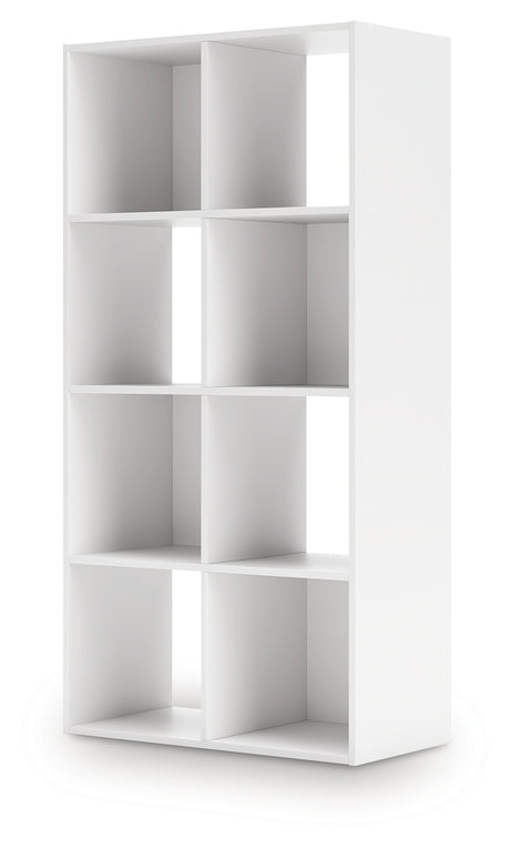 Onita White Eight Cube Organizer from Ashley - Luna Furniture