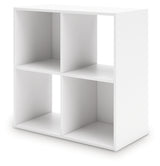 Onita White Four Cube Organizer from Ashley - Luna Furniture