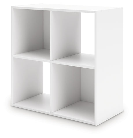 Onita White Four Cube Organizer from Ashley - Luna Furniture