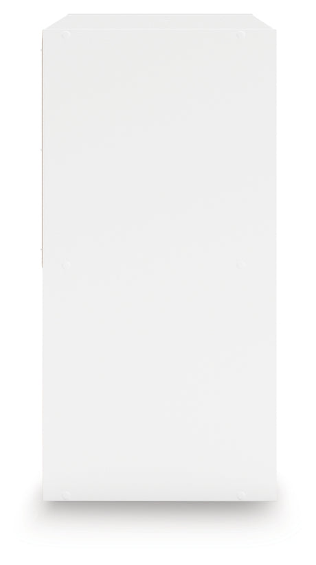 Onita White Four Cube Organizer from Ashley - Luna Furniture