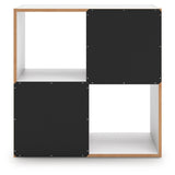 Onita White Four Cube Organizer from Ashley - Luna Furniture