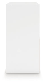 Onita White Four Cube Organizer from Ashley - Luna Furniture