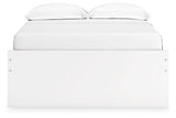 Onita White Full Platform Base Bed from Ashley - Luna Furniture