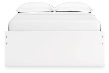 Onita White Full Platform Base Bed from Ashley - Luna Furniture