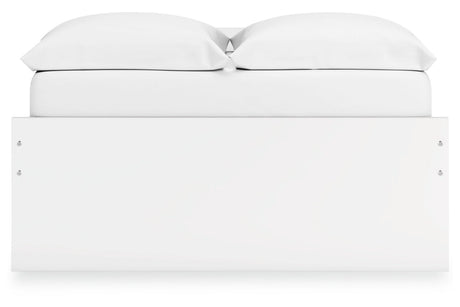 Onita White Full Platform Base Bed from Ashley - Luna Furniture